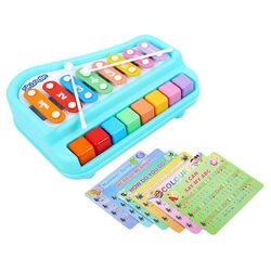 Skoodle MELODICA Junior Xylophone 2 in 1 - Teal